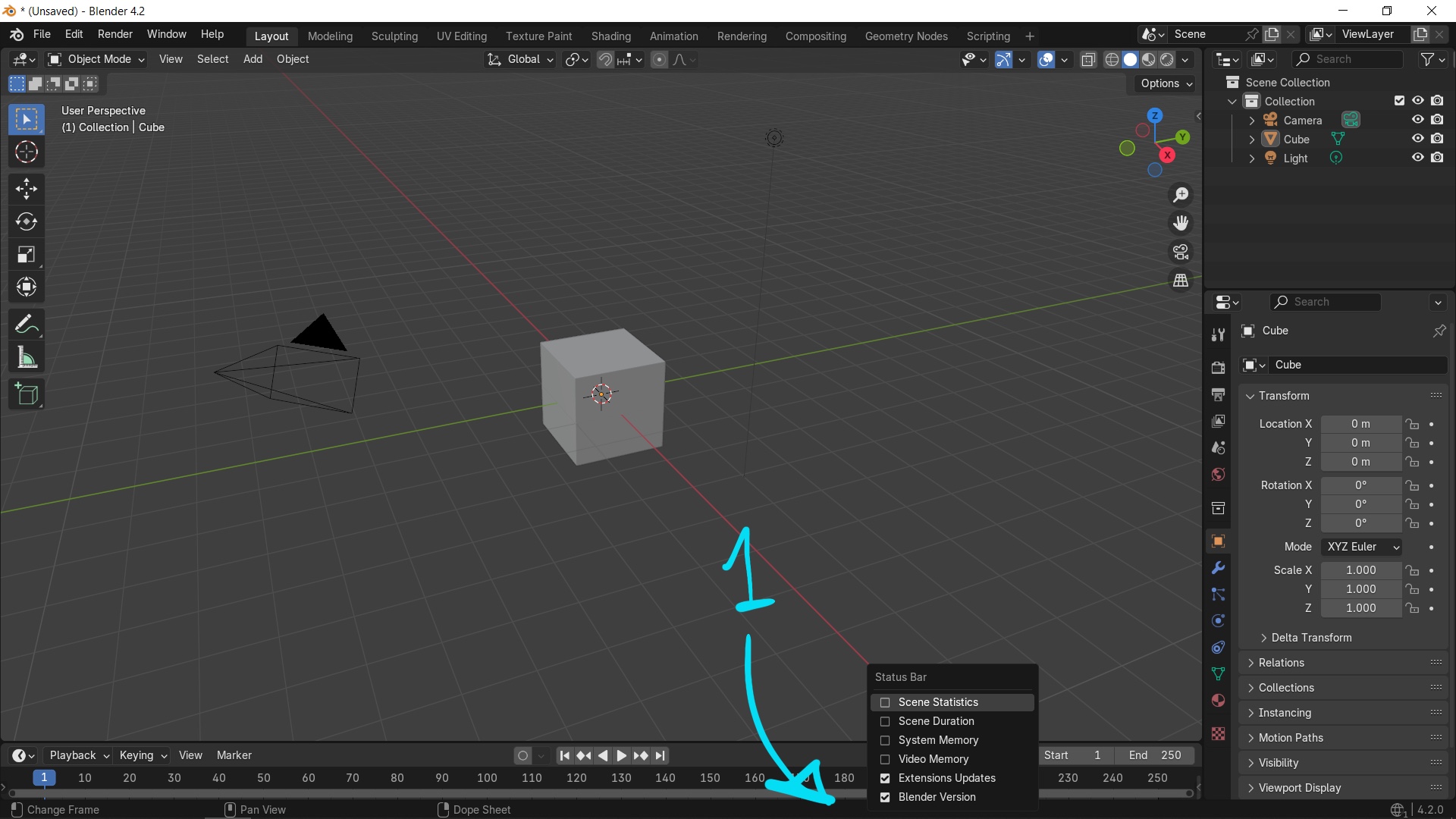 Blender how to show poly count 4 Blender how to show poly count