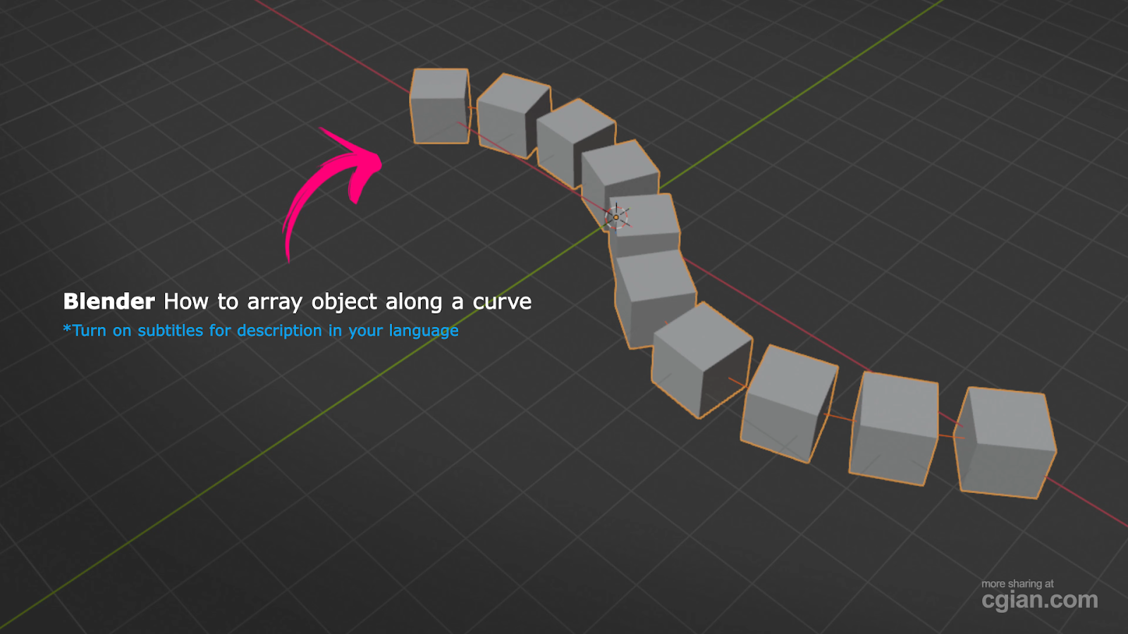 How to Array Object Along Curve in Blender 5 (New Modifier, No Hassle)