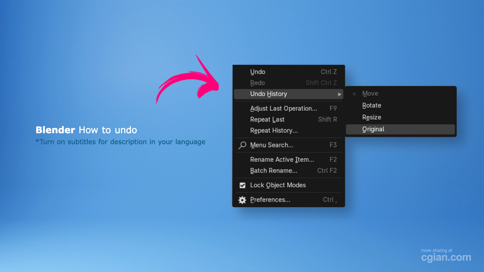 Why Undo in Blender Is More Powerful Than You Think 6 Why Undo in Blender Is More Powerful Than You Think