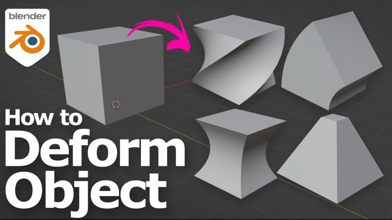 How to Use the Simple Deform Modifier in Blender 2 How to Use the Simple Deform Modifier in Blender