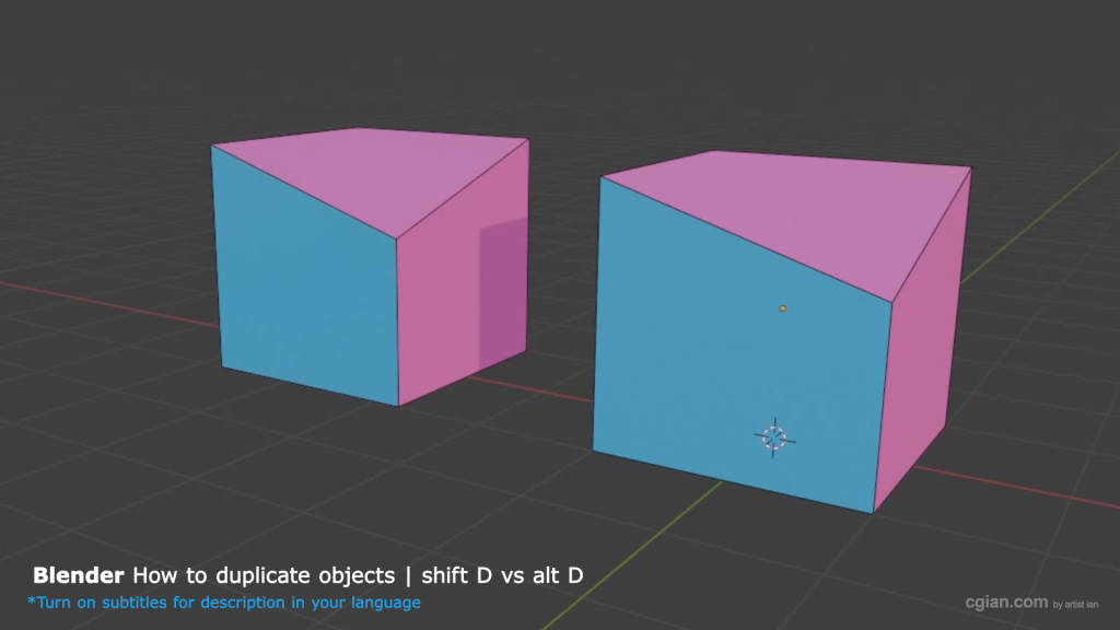 The Difference Between Shift D and Alt D in Blender