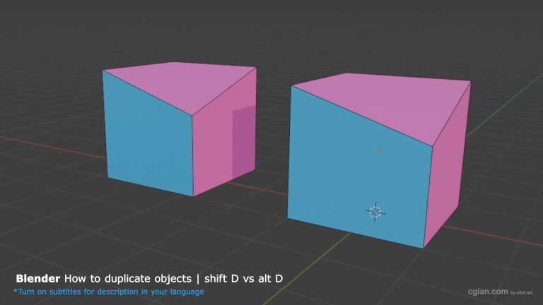 The Difference Between Shift D and Alt D in Blender: Why You Need to Know This Now 2 The Difference Between Shift D and Alt D in Blender