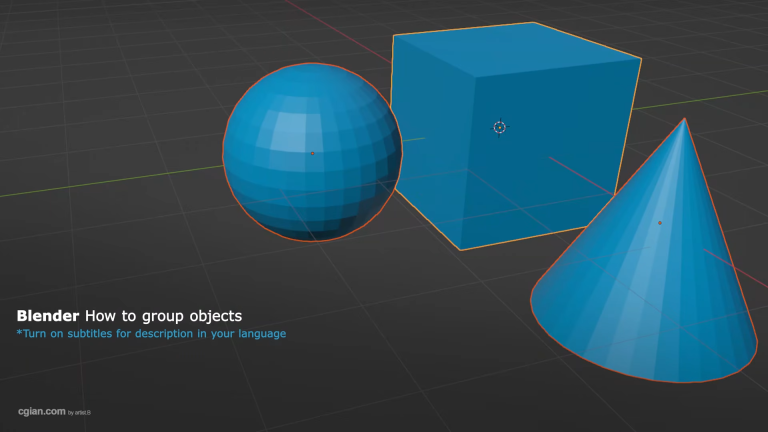 How to Group Objects in Blender: A Beginner's Guide to Collections