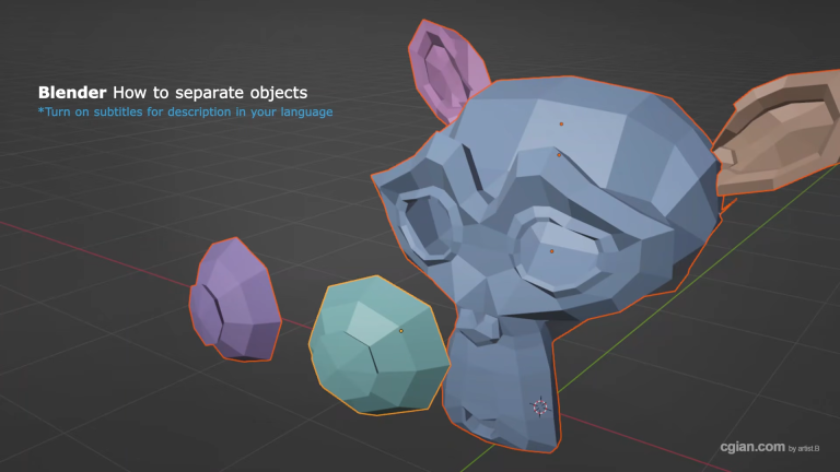 How to Separate Objects in Blender: A Complete Step-by-Step Guide